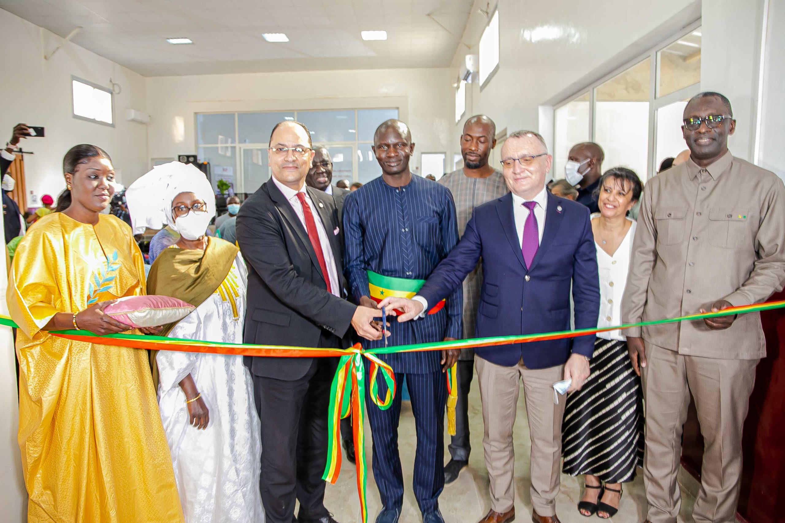 Inauguration du Centre d’Employabilité Francophone (CEF) de Thiès – Extrait JT 20h du 18 février 2022 sur la RTS