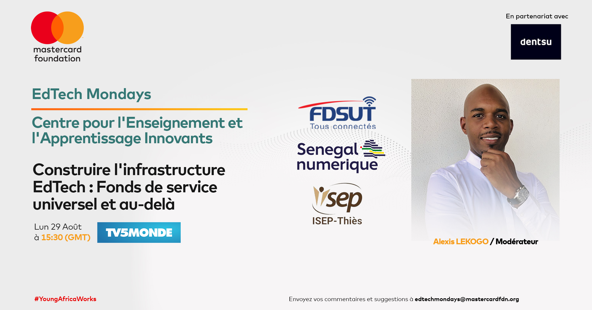 🎓 EdTech Mondays UEMOA met à l’honneur l’ISEP Abdoulaye LY de Thiès et son partenaire SENUM SA !